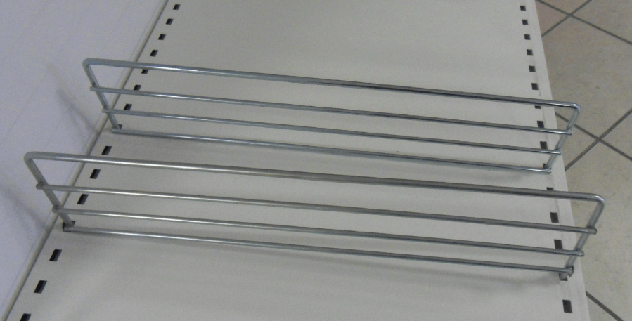 Europmetal grille de séparation d'étagère de gondole metallique magasin pour tout type de magasin commerce de détail grande surface professionnelle
