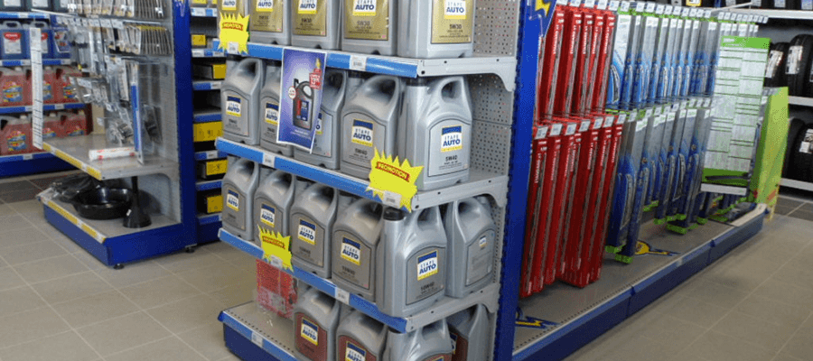 Europ'metal - gondoles et tête de gondole pour magasin de bricolage