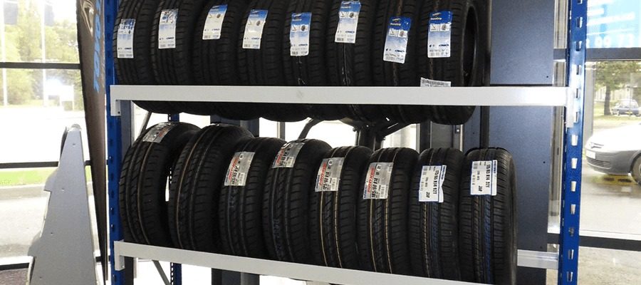 Europ'metal - gondole pour magasin de bricolage